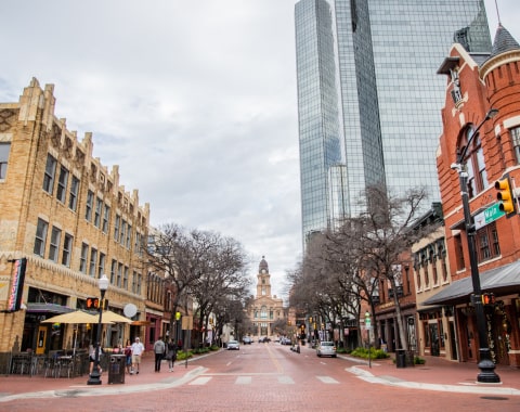 Stockyards street view