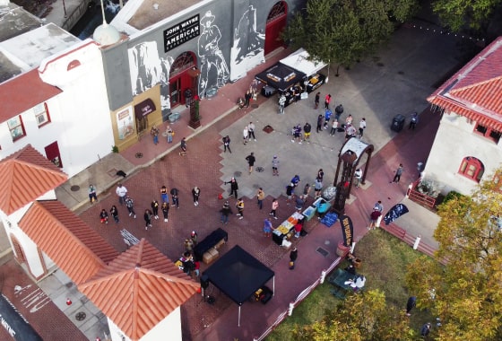 John Wayne Experience Overhead View